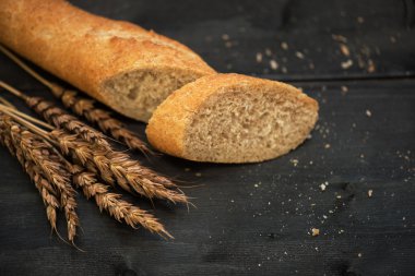 Buğday ekmek kompozisyonu