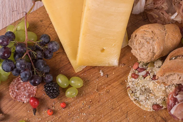 Food set on the table — Stock Photo, Image