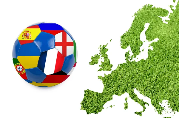 Euro cup symbol — Stock Photo, Image