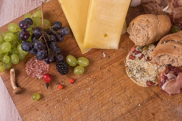 Food set on the table — Stock Photo, Image