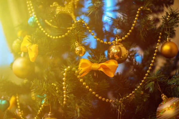 Primo piano dell'albero di Natale — Foto Stock