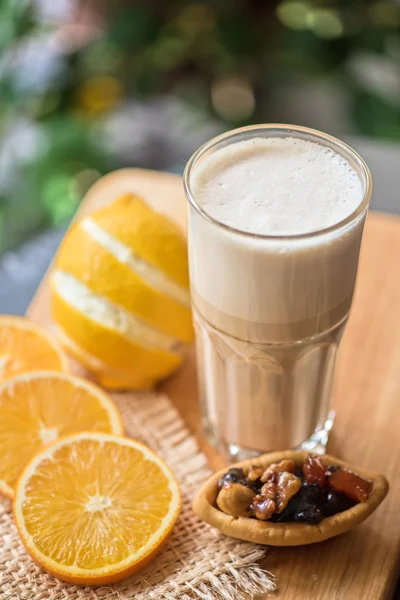 Kaffee Raf mit Zitrusfrüchten — Stockfoto