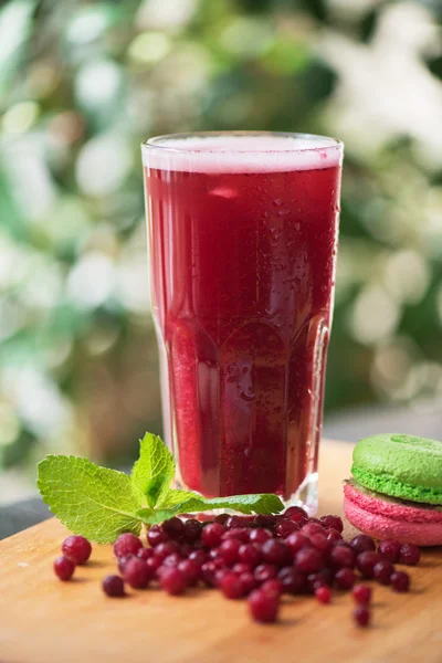 Bebida de frutas con arándanos —  Fotos de Stock