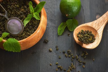 Karpuzu Çay kompozisyon