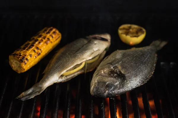 Peixe Dorado grelhado — Fotografia de Stock