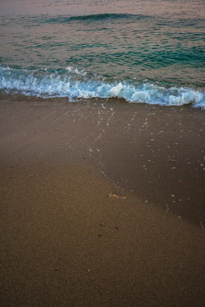 Mar à noite — Fotografia de Stock