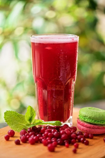 Bebida de frutas con arándanos —  Fotos de Stock