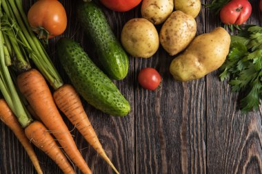 taze çiğ sebze yetiştirilen