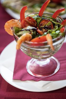 karides salatası