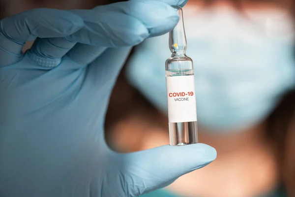 Concept van het coronavirusvaccin — Stockfoto