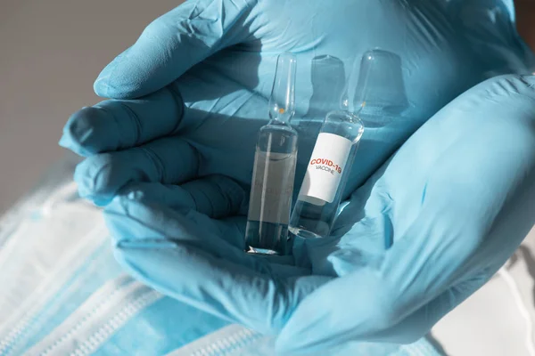 코로나 바이러스 백신 개념 — 스톡 사진