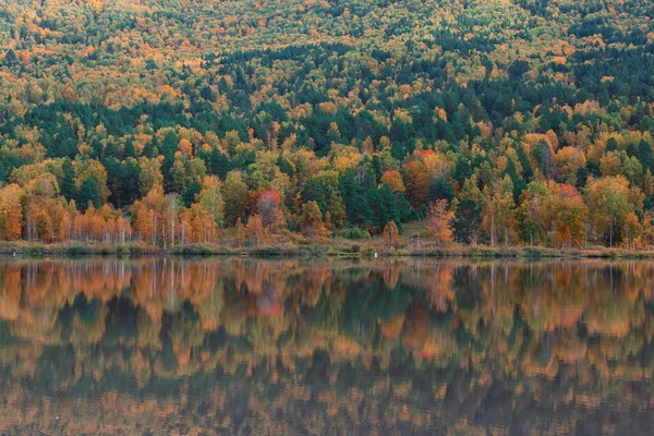 紅葉湖 — ストック写真