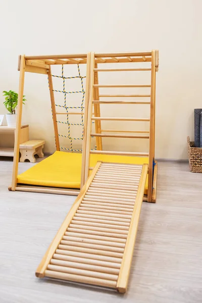 Montessori wood stairs
