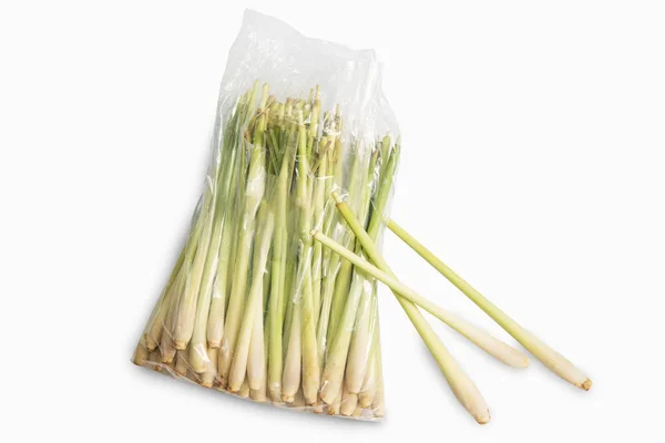 Lemongrass en bolsa de plástico —  Fotos de Stock