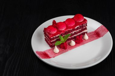 Kırmızı kadife kek.