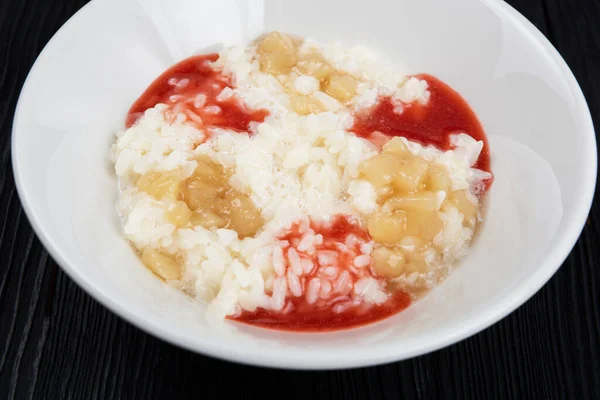 Rice milk porridge — Stock Photo, Image