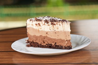 parça çikolatalı kek