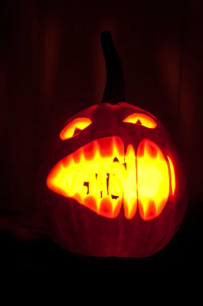 Halloween-Kürbis — Stockfoto