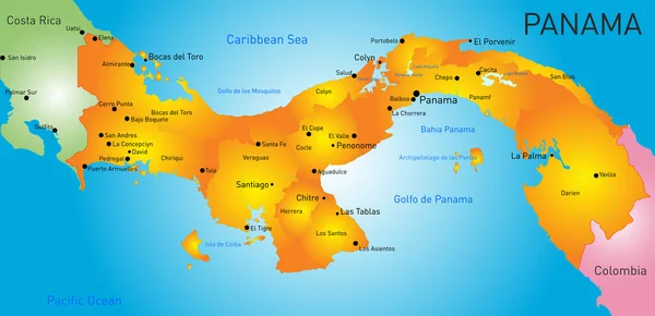 Панама — стоковый вектор