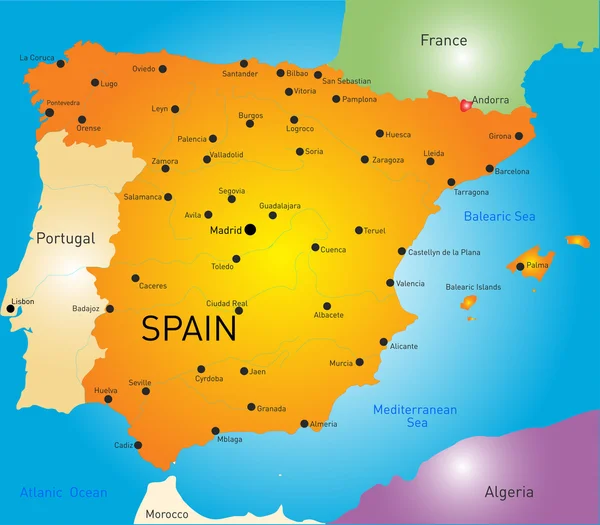 ESPAÑA — Vector de stock