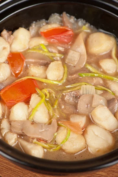 Gemüsesuppe — Stockfoto