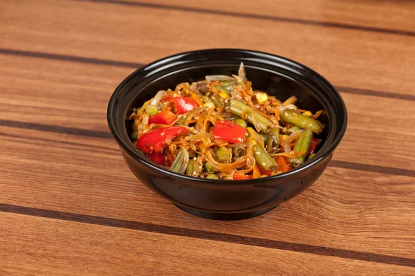 Warm vegetable salad — Stock Photo, Image