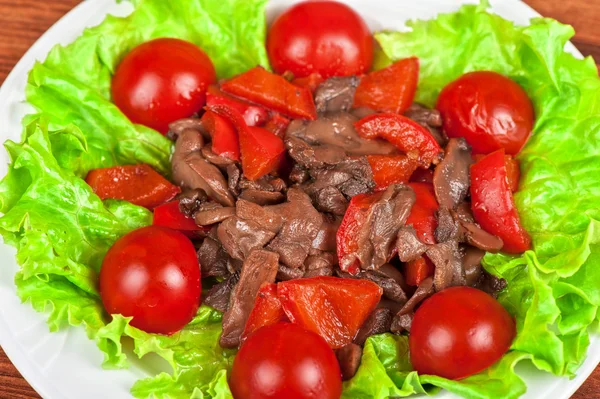 Carne arrosto e funghi — Foto Stock