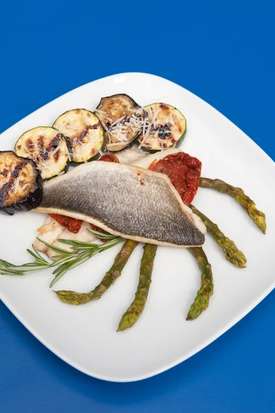 Seabass fillet — Stock Photo, Image