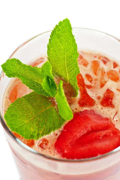 Strawberry cold tea — Stock Photo, Image