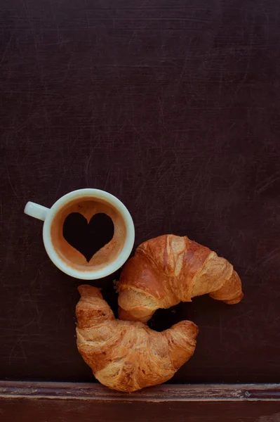 Hearts coffee — Stock Photo, Image