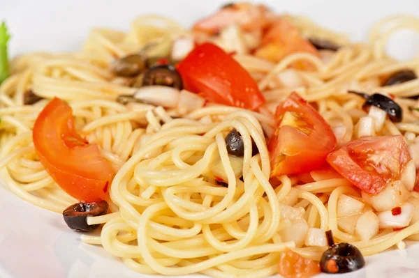 Pasta with vegetable — Stock Photo, Image