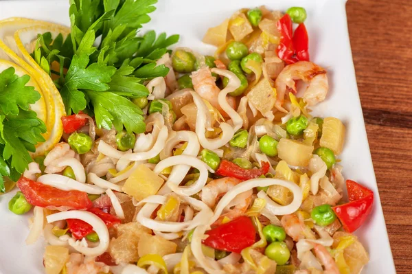 Insalata di frutti di mare — Foto Stock