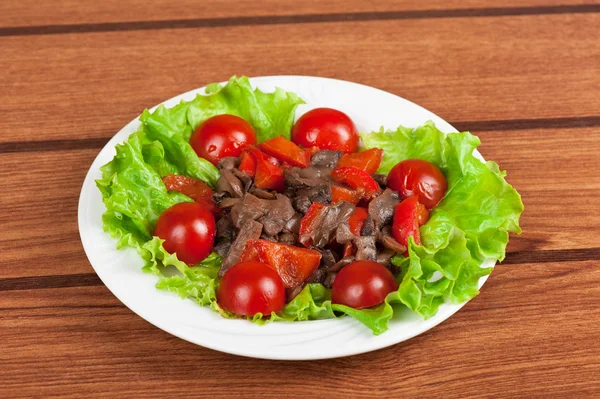 Carne arrosto e funghi — Foto Stock