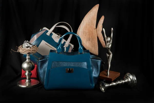 Fashionabla handväska sammansättning — Stockfoto