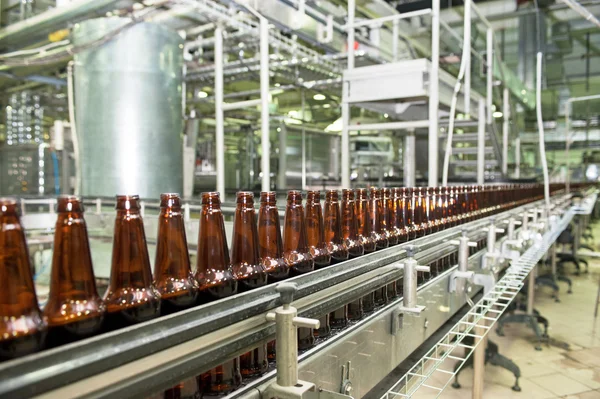 Image with Beer conveyor — Stock Photo, Image