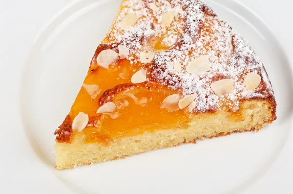 Abrikoos taart — Stockfoto
