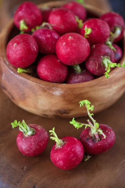 Harvest of ripe radish. — Stock Photo, Image