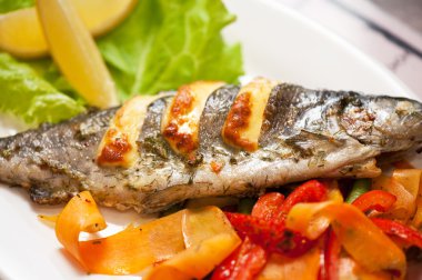 Gökkuşağı alabalık balık