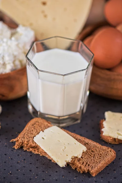 Mjölkprodukter — Stockfoto