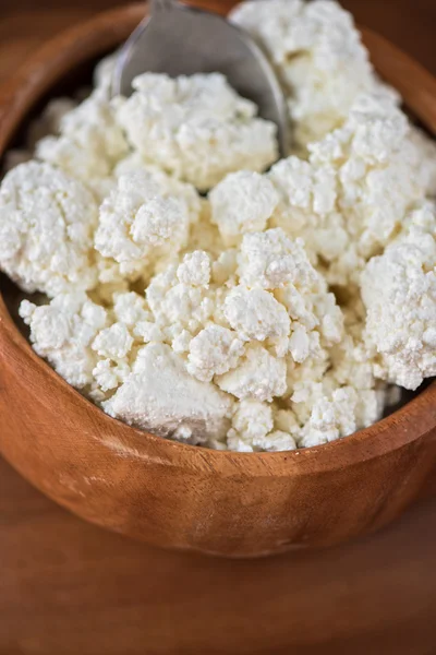 Curd in a bowl — Stock Photo, Image