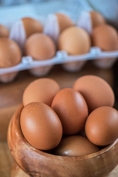 Fresh eggs — Stock Photo, Image