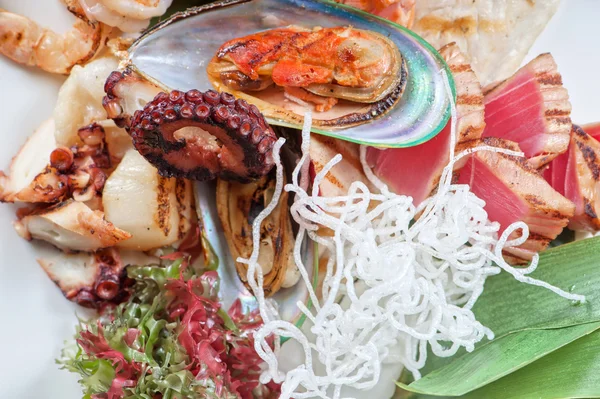 Seafood mix — Stock Photo, Image