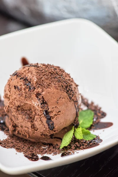 Gelato al cioccolato — Foto Stock