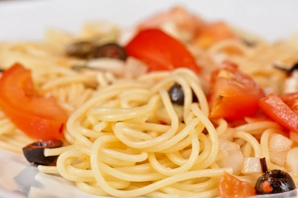 Pasta with vegetable — Stock Photo, Image
