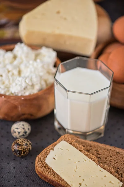 Mjölkprodukter — Stockfoto