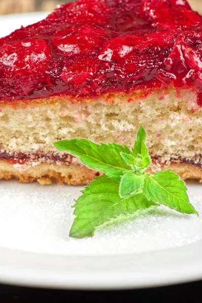 Cake with berrys — Stock Photo, Image