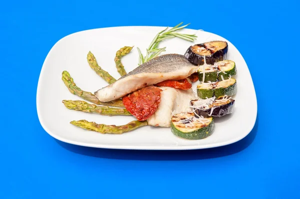 Seebarschfilet — Stockfoto