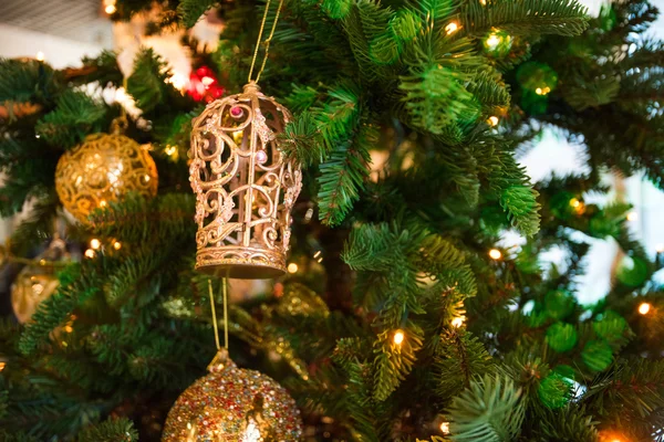 Primer plano del árbol de Navidad — Foto de Stock