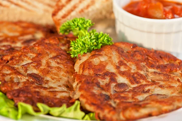 Potato pancakes — Stock Photo, Image