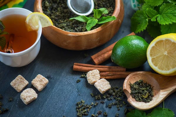 Berries  tea — Stock Photo, Image